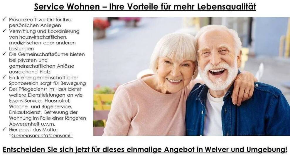 WOHNKULTUR im RUHESTAND - Eigentumswohnung mit BALKON am ALTEN KORNSPEICHER in WELVER