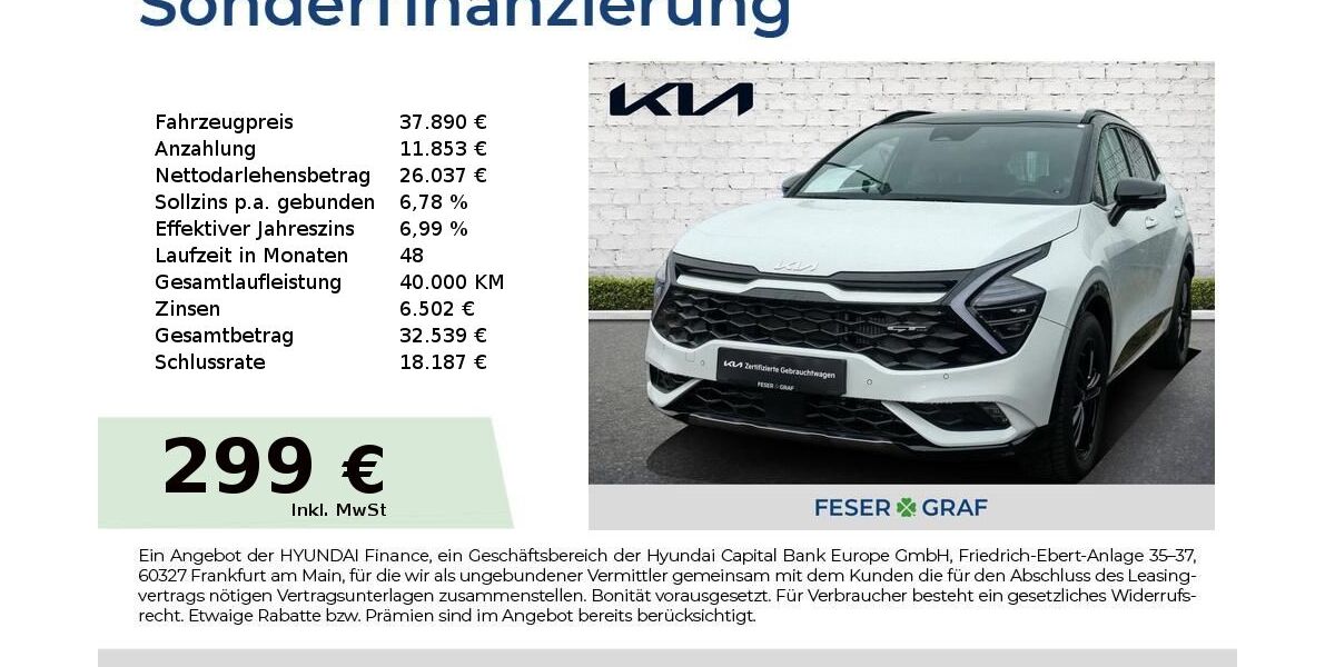 Kia Sportage 3.501 km 37.450 &euro; Roth 91154