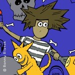 Boris, Babette und lauter Skelette