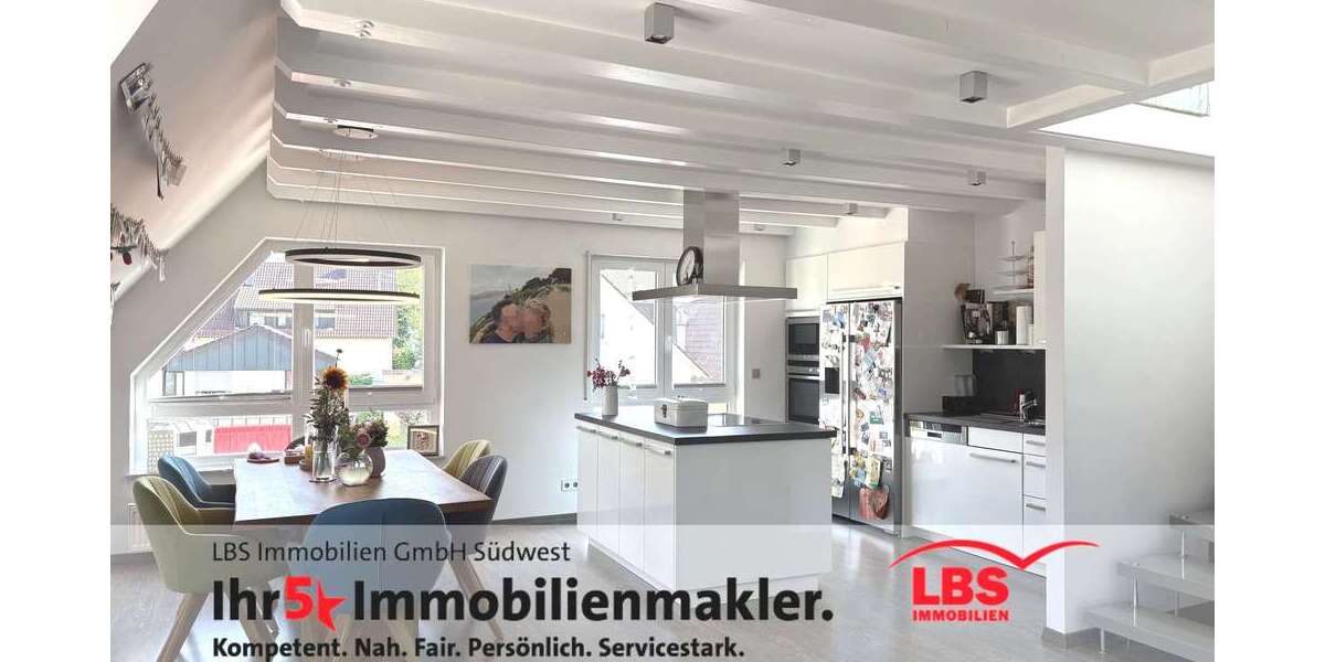 Etagenwohnung Leingarten - 5 Zimmer, 130 m&sup2;, 498.000&euro; | Angebot:25457403