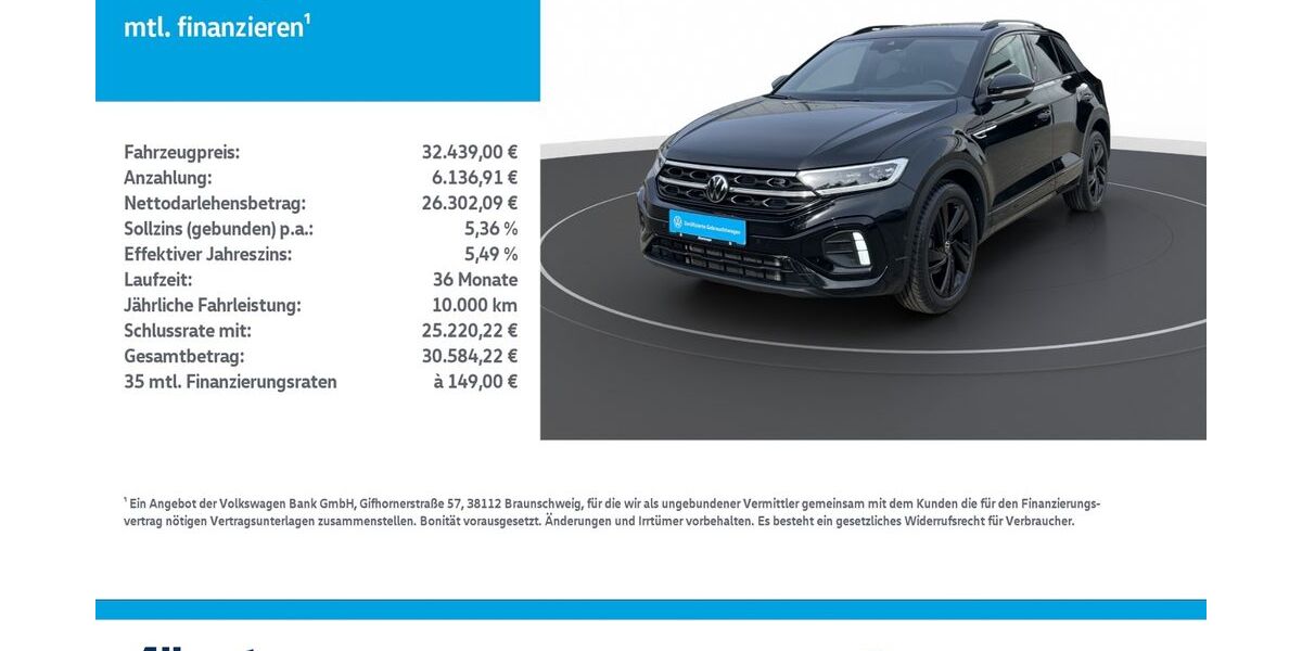 VW T-Roc 14.400 km 30.488 &euro; Mühlhausen/Thüringen 99974