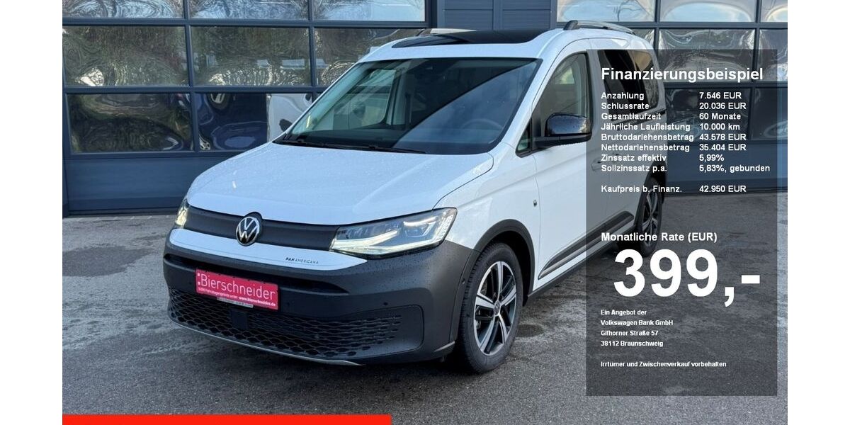 VW Caddy 18.500 km 41.950 &euro; Regensburg 93055