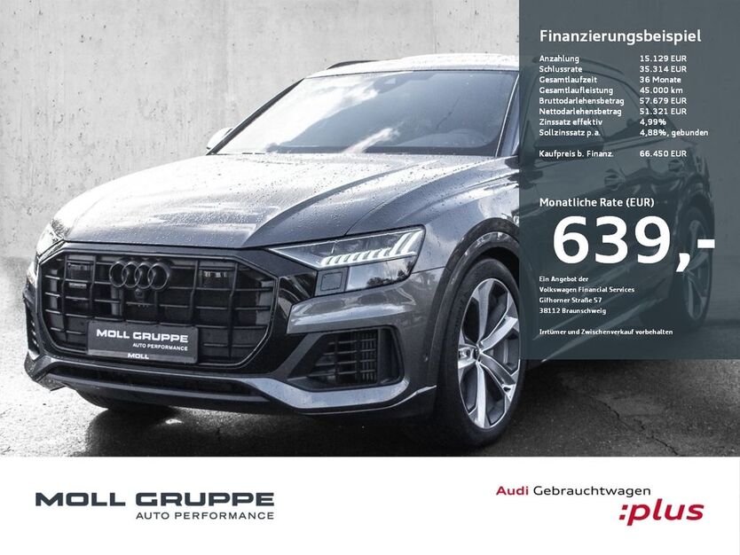 Audi Q8 69.764 km 63.910 € Düsseldorf 40474