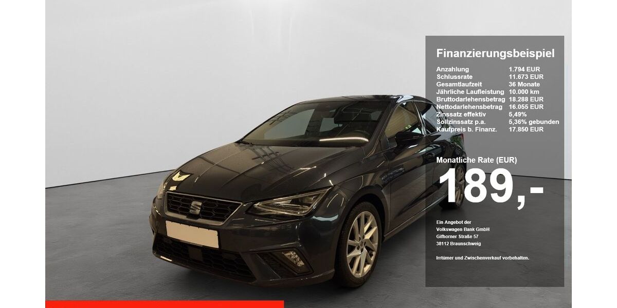 Seat Ibiza 41.466 km 17.850 &euro; Regensburg 93055