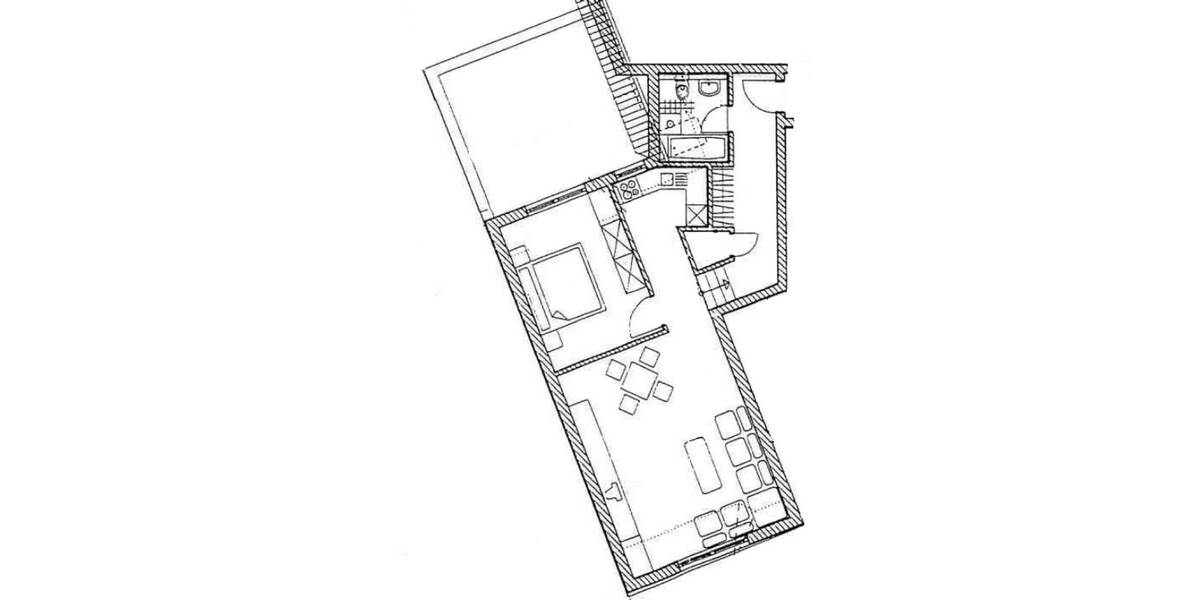 Etagenwohnung Ilmenau - 2 Zimmer, 57 m&sup2;, 105.000&euro; | Angebot:25698516