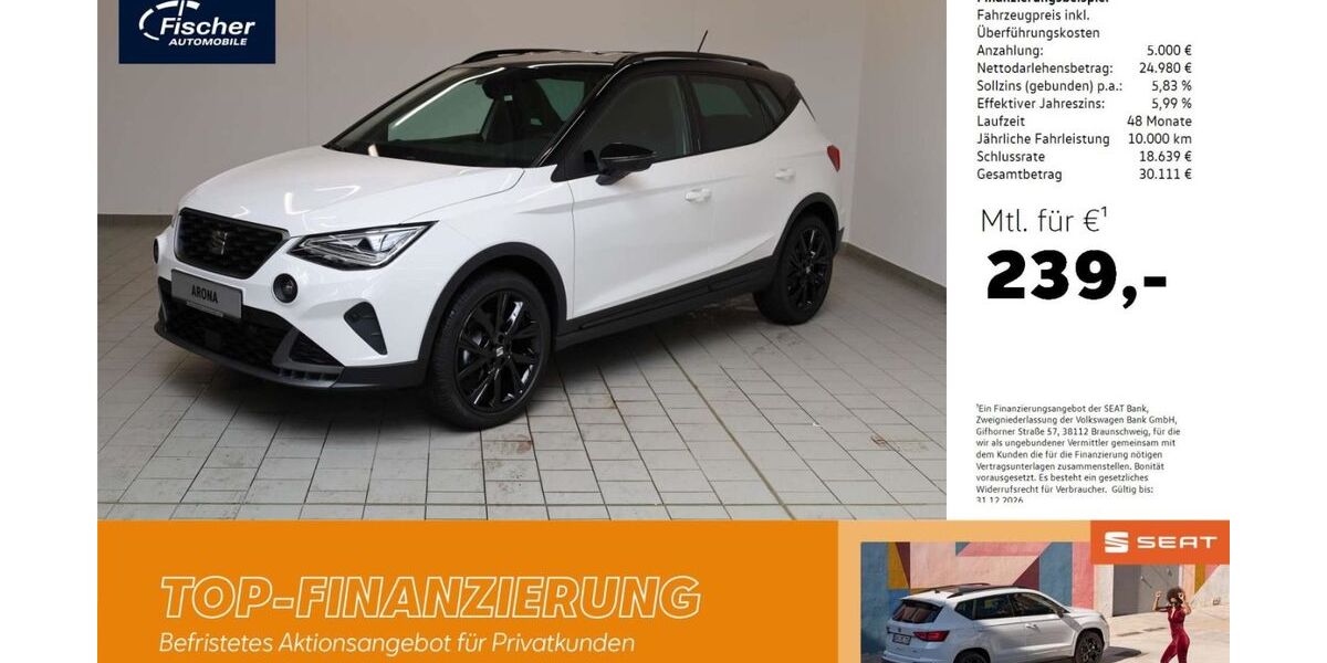 Seat Arona 1.401 km 29.980 &euro; Amberg 92224