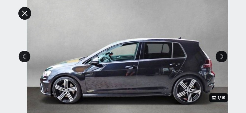 VW Golf R 128.000 km 20.999 &euro; Könnern 06420