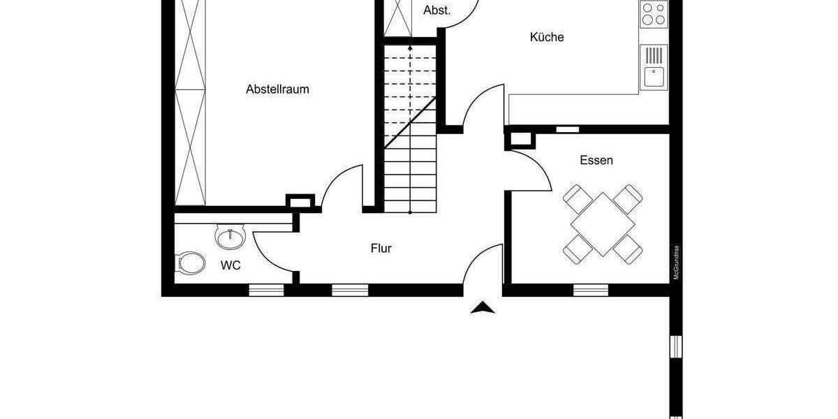 Einfamilienhaus Attendorn - 3 Zimmer, 100 m&sup2;, 950&euro; | Angebot:24566456
