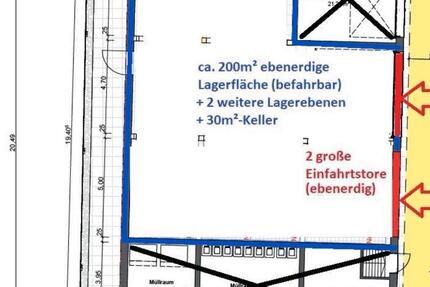 HalleLagerAbstellfläche zimmer