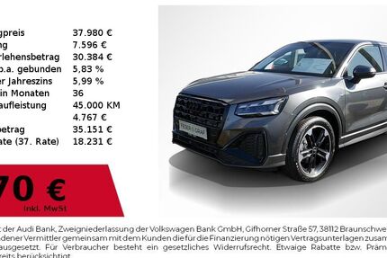Audi Q2 8.500 km 37.980 € Fürth 90763
