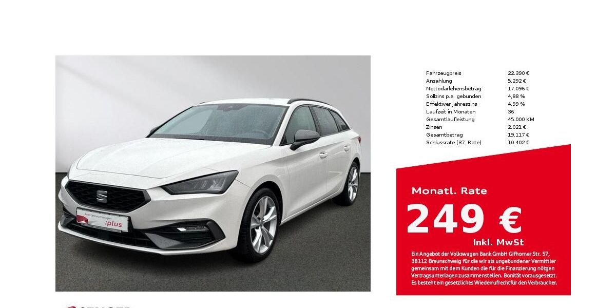 Seat Leon 89.631 km 22.390 € Bielefeld 33609