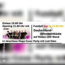 LOST EDEN und Public Viewing - Open-Air 20.06.2026 Sportplatz Beerfurth