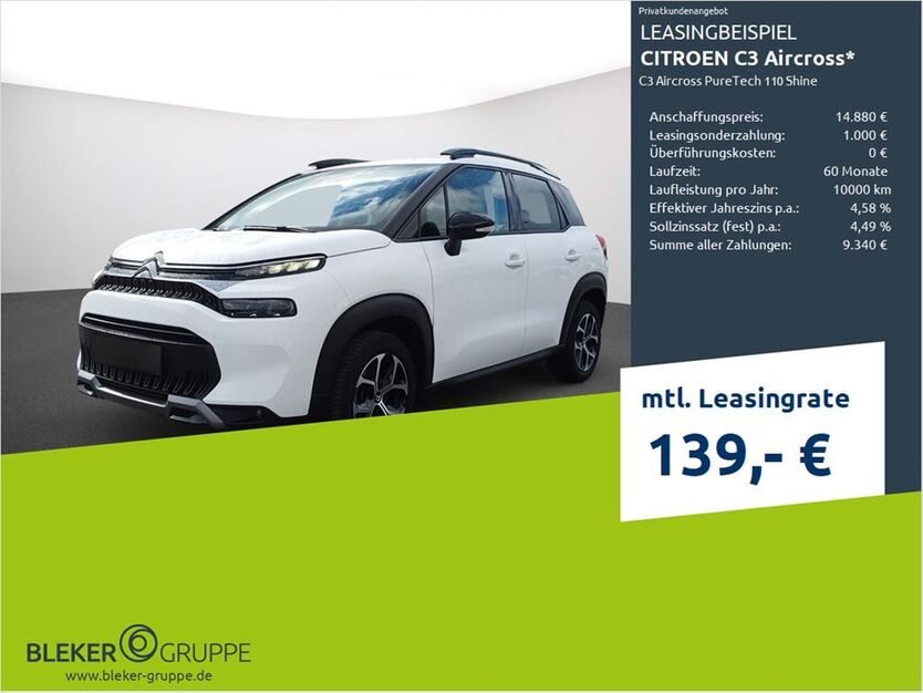 Citroen C3 Aircross 16.668 km 14.880 € Dülmen 48249