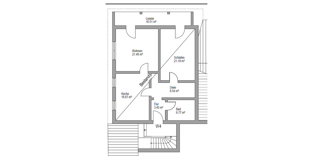 Schöne 2-Zimmer Wohnung Zentral in Hengersberg 2 zimmer