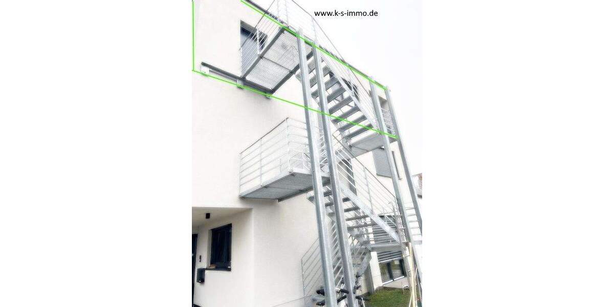 Moderr 2 Zi. DG-Wohnung mit ca.18qm Balkon, Ludwigsfeld in Neu-Ulm 2 zimmer