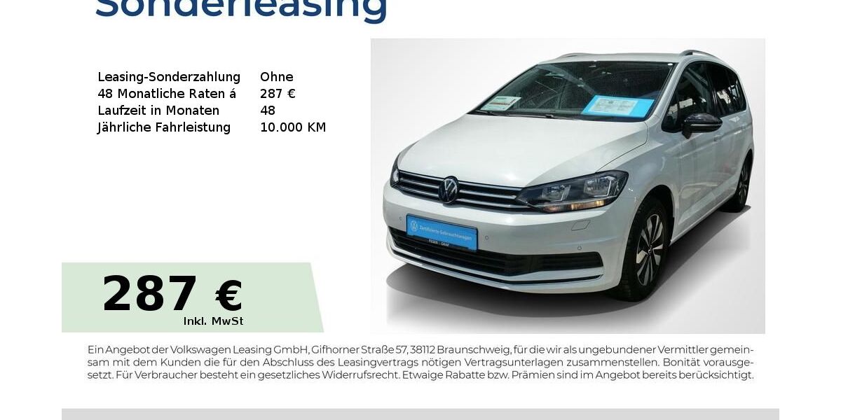 VW Touran 26.250 km 29.370 &euro; Erlangen 91058