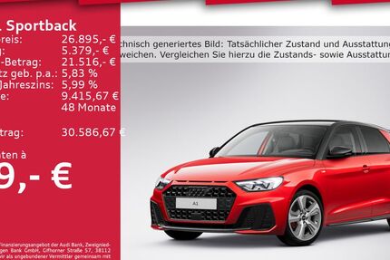 Audi A1 36.878 km 26.895 € Berlin 13088