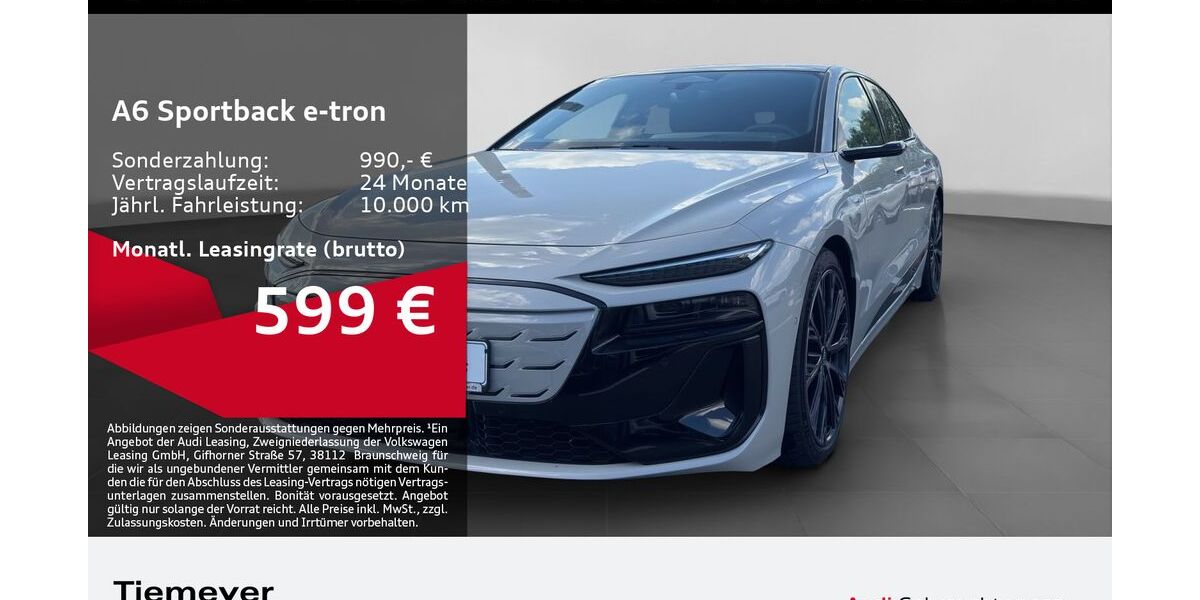 Audi A6 e-tron 18.093 km 65.120 &euro; Gelsenkirchen 45894
