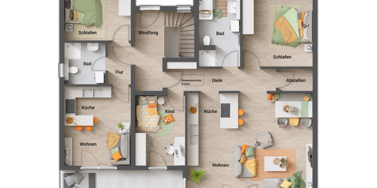 Bungalow Fuldatal Simmershausen - 6 Zimmer, 133 m&sup2;, 283.850&euro; | Angebot:25846221