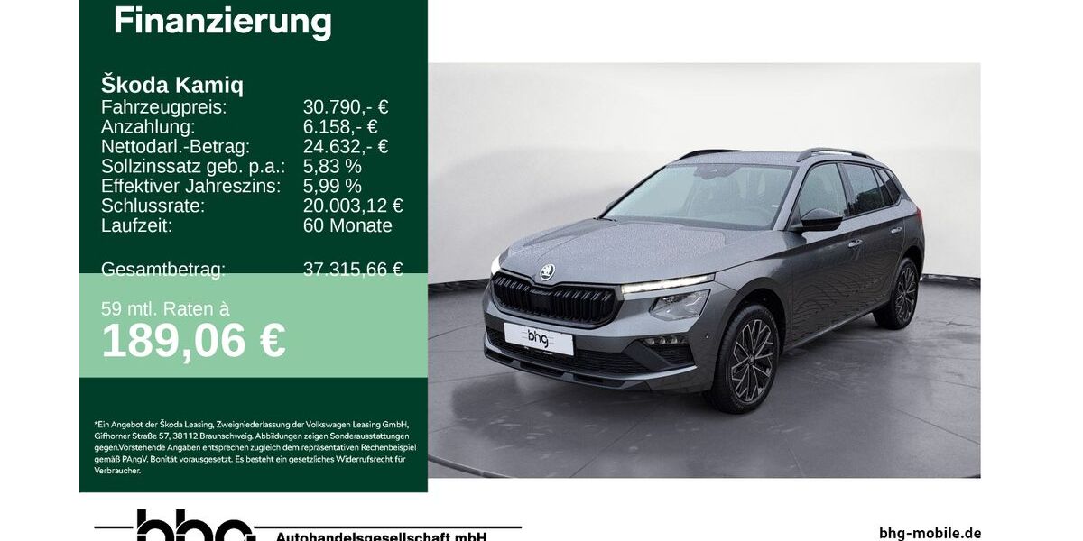 Skoda Kamiq 1.439 km 30.790 &euro; Ettlingen 76275
