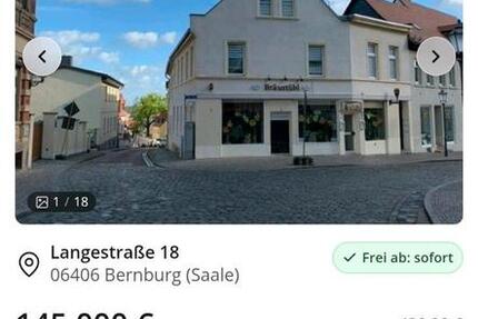 Haus Bernburg (Saale) - 10 Zimmer, 330 m&sup2;, 145.000&euro; | Angebot:26816251