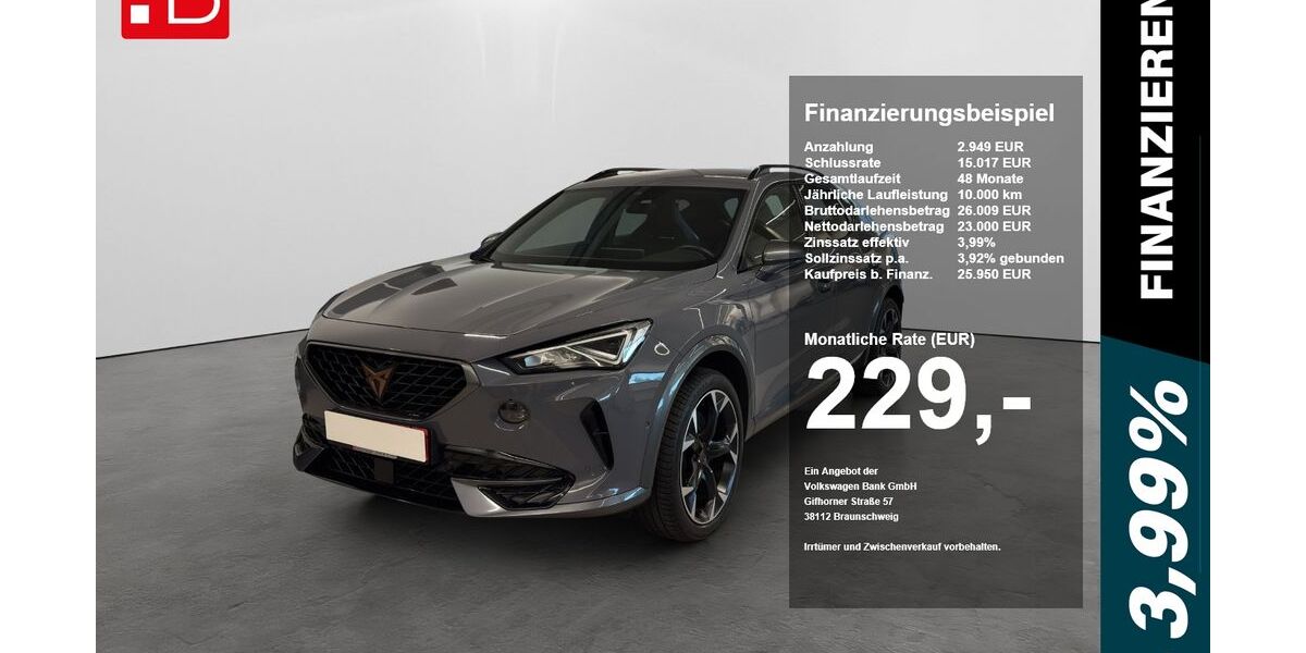Cupra Formentor 141.830 km 25.950 &euro; Regensburg 93055