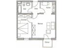 Etagenwohnung Künzing - 2 Zimmer, 50 m&sup2;, 525&euro; | Angebot:26152273