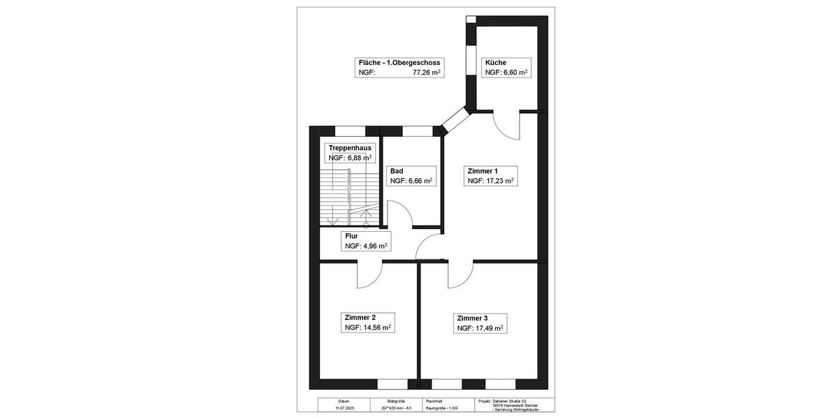 Reihenhaus Stendal - 8 Zimmer, 214 m&sup2;, 145.000&euro; | Angebot:26422252