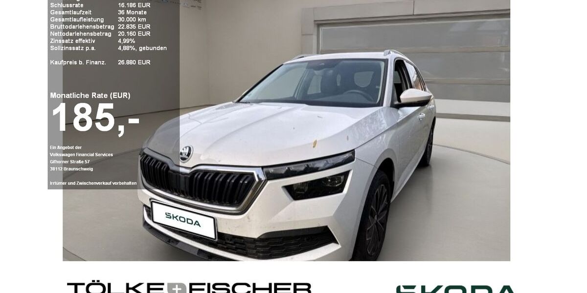 Skoda Kamiq 39.722 km 26.880 &euro; Viersen-Dülken 41751