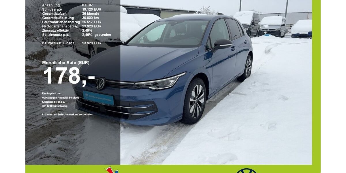 VW Golf 15.000 km 23.920 &euro; Mainburg 84048