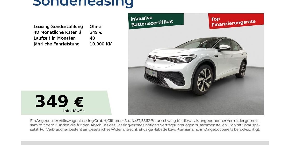 VW ID.5 16.906 km 32.370 € Fürth 90763