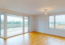 Leben an der Weser: Lichtdurchflutete 3-Zimmer-Wohnung