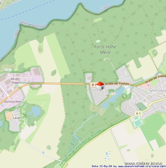 2-Zimmer-Wohnung ETW Baujahr 1996 - Balkon - Eigenland - Stellplatz - Gemeinschaftsräume - ruhig - Etagenwohnung Selmsdorf | Angebot:26073437