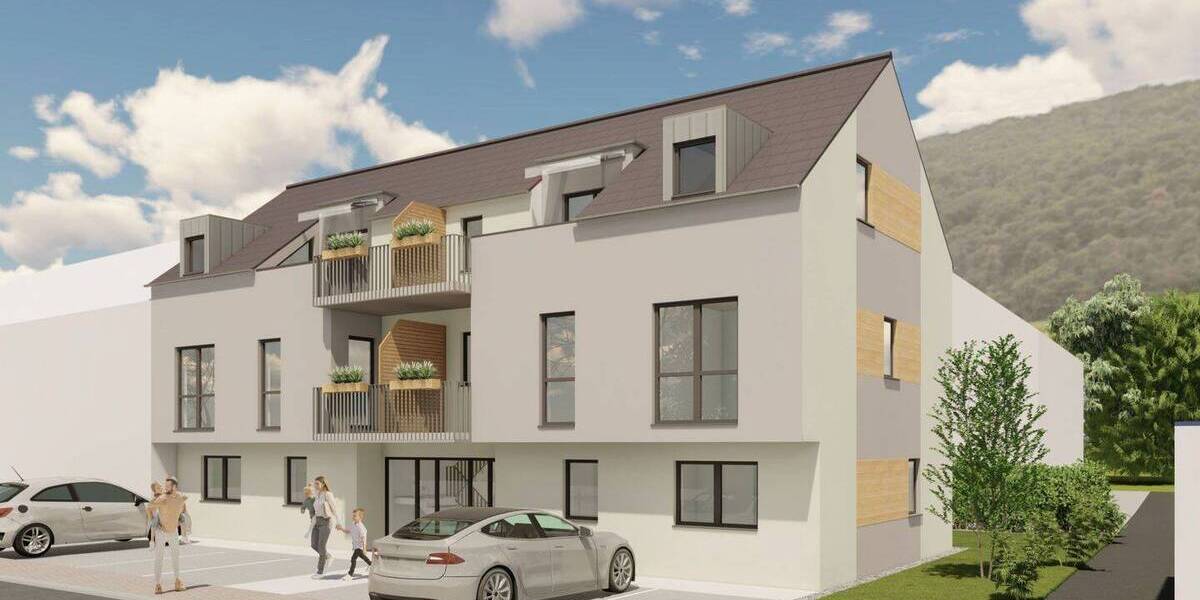 Etagenwohnung Trier Biewer - 2 Zimmer, 61 m&sup2;, 250.000&euro; | Angebot:26388398