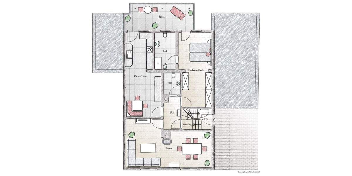 Etagenwohnung Gernsbach Staufenberg - 2 Zimmer, 97 m&sup2;, 249.000&euro; | Angebot:25210721