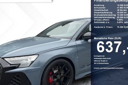 Audi RS3 6.000 km 75.299 € Erding 85435