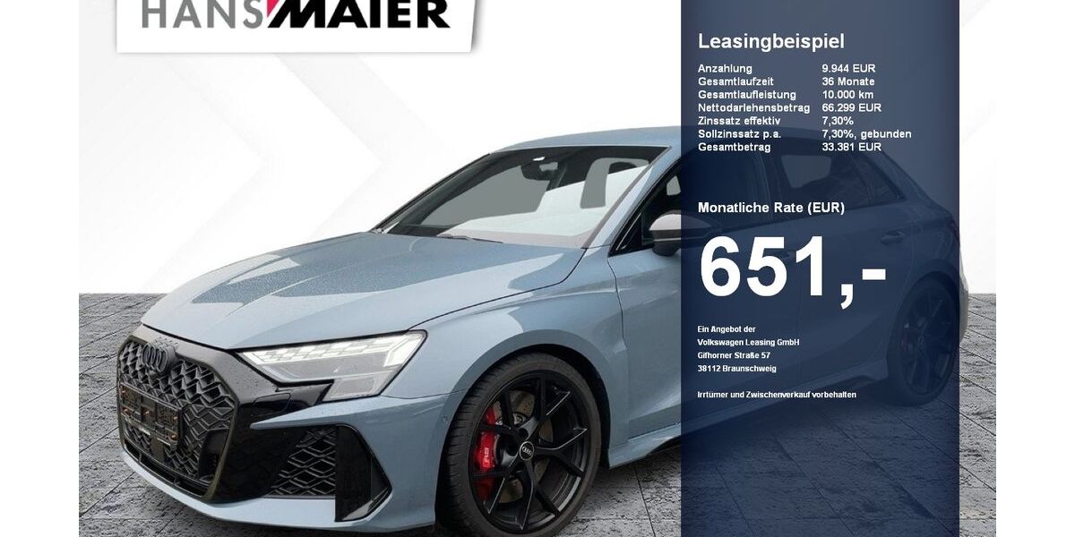 Audi RS3 7.276 km 64.499 &euro; Erding 85435