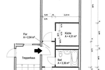 Wohnung Reichenbach im Vogtland - 1 Zimmer, 41 m&sup2;, 172&euro; | Angebot:26305386
