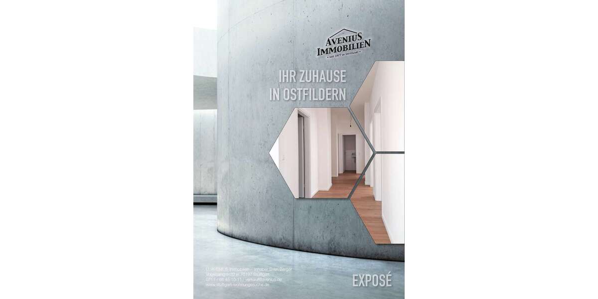 Wohnung zum Mieten in Ostfildern 1.300 € 101.03 m² 4 zimmer