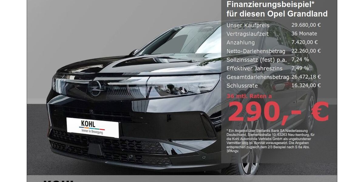 Opel Grandland (X) 3.400 km 29.680 &euro; Aachen 52078
