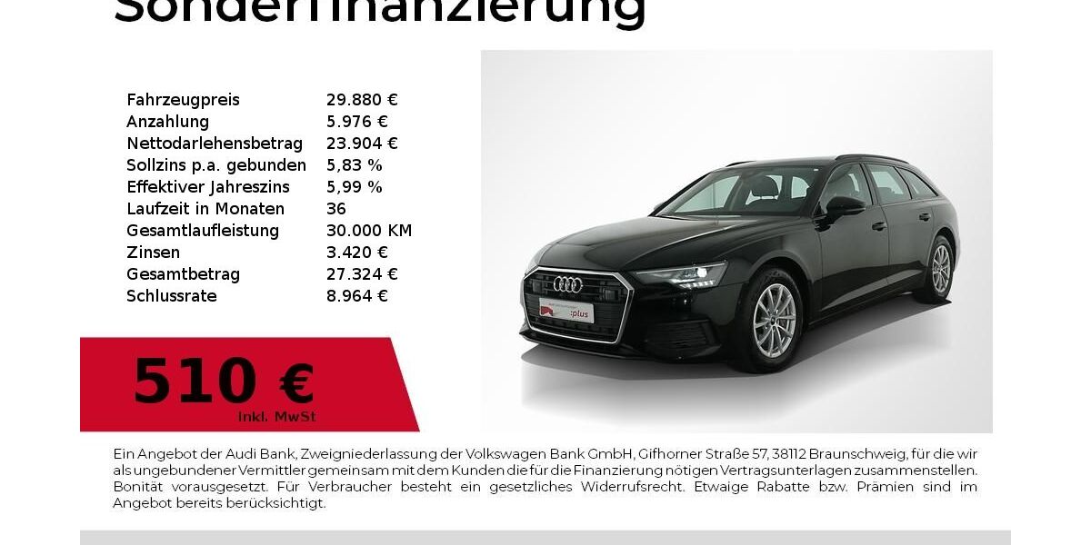 Audi A6 57.051 km 29.330 &euro; Nürnberg 90441