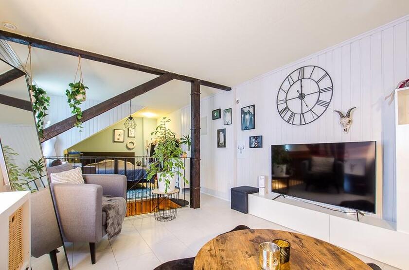 Maisonettewohnung mit Einbauküche für eine Person zimmer