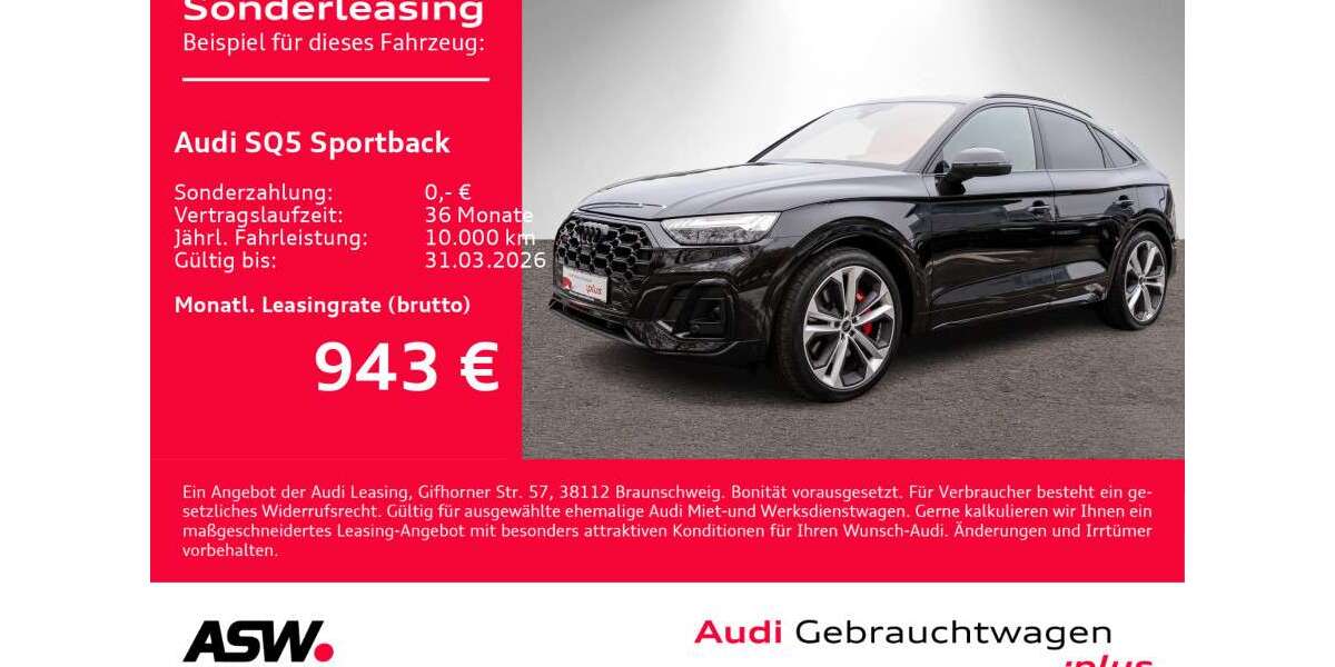 Audi SQ5 3.100 km 84.890 &euro; Heilbronn 74074