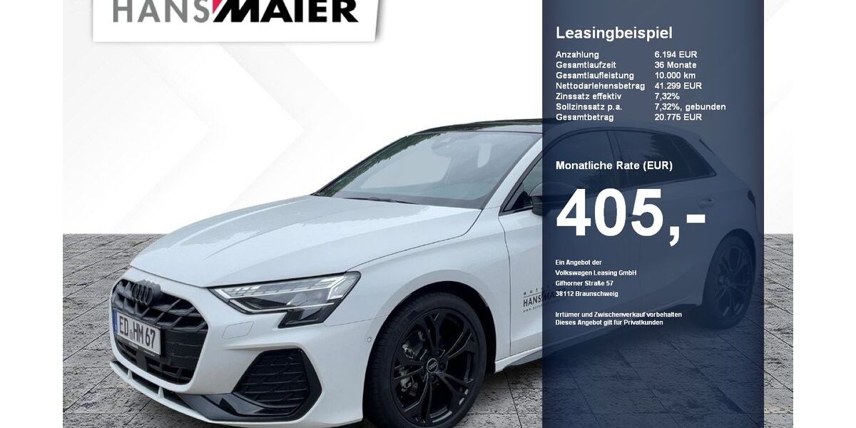 Audi A3 3.878 km 38.999 &euro; Erding 85435