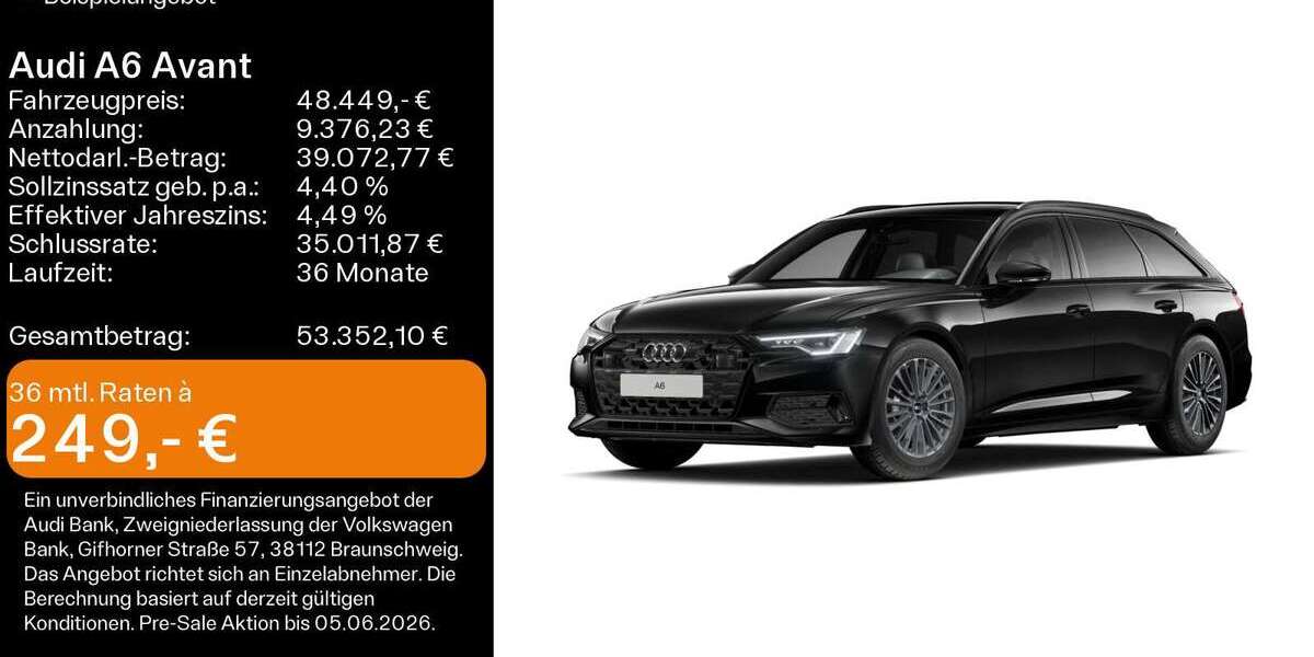 Audi A6 32.500 km 48.449 &euro; Linsengericht 63589