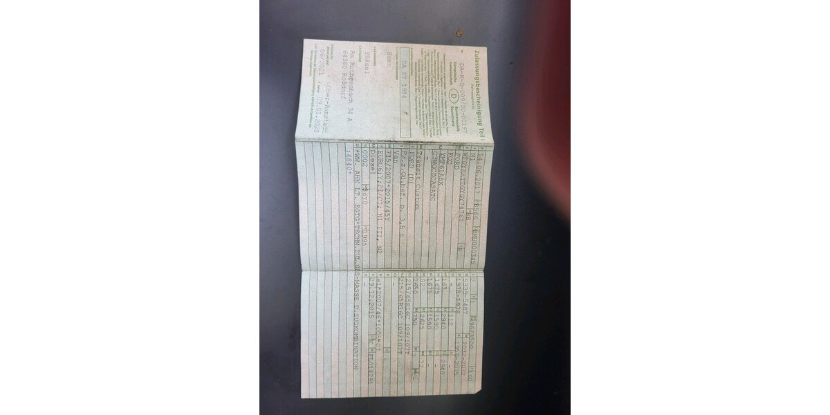 Ford Transit 60.000 km 10.000 € Roßdorf 64380