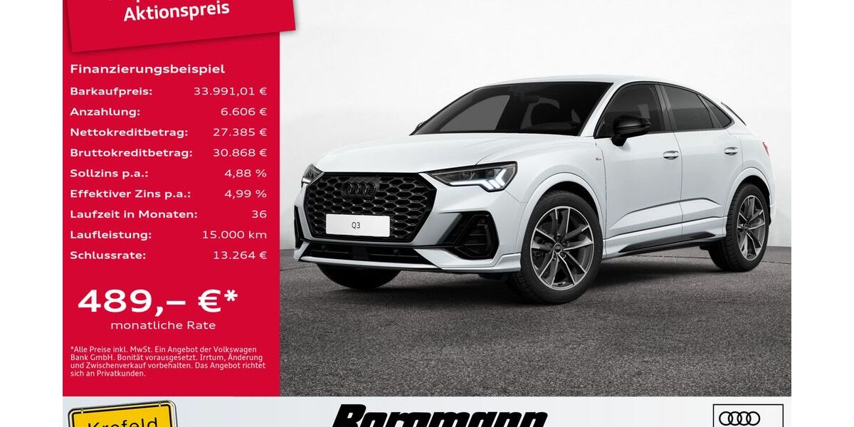 Audi Q3 117.883 km 32.443 &euro; Krefeld 47803