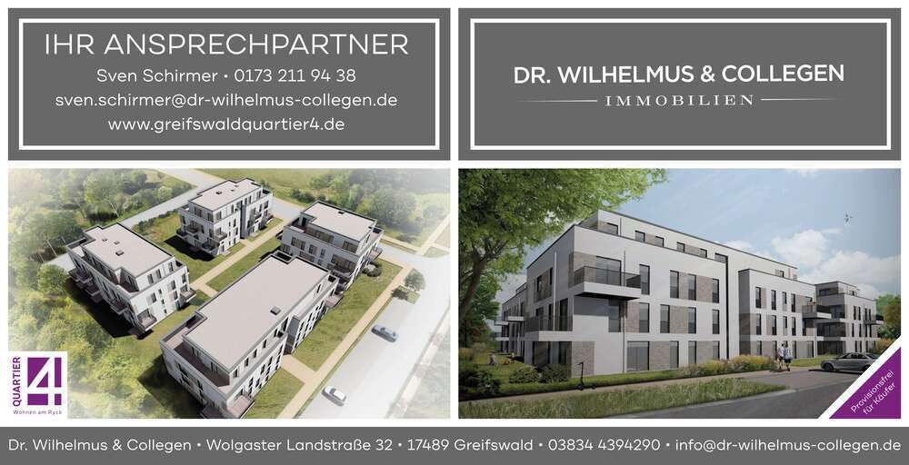 Wohnung zum Kaufen in Greifswald 528.500 € 95.69 m²