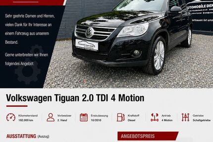 VW Tiguan 192.000 km 7.490 &euro; Rheinböllen 55494