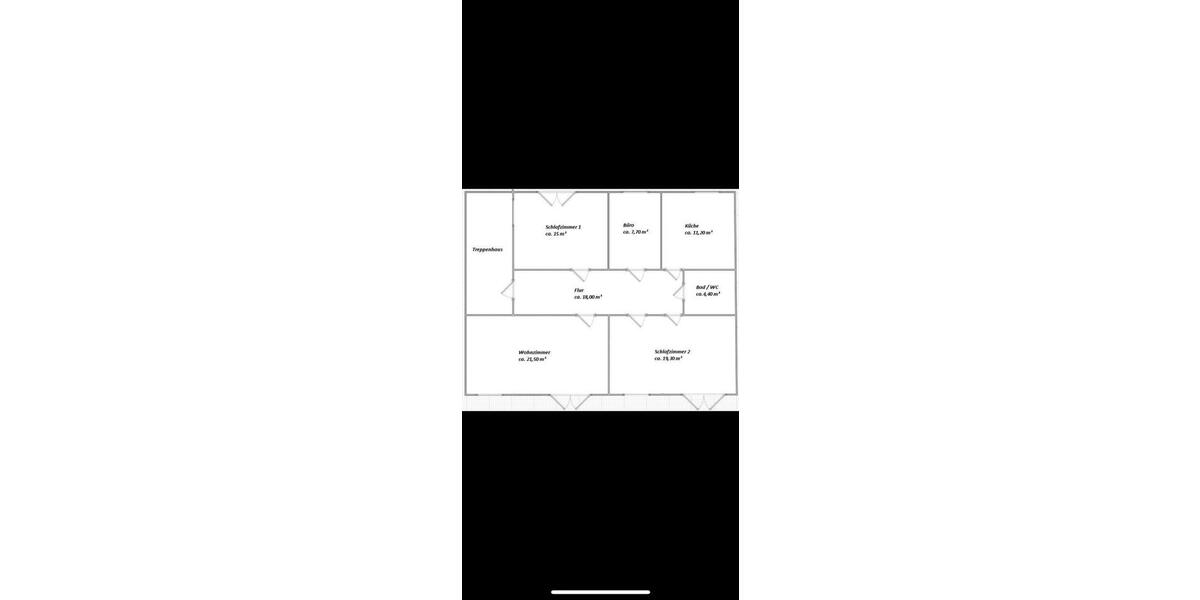 Etagenwohnung Osnabrück Fledder - 4 Zimmer, 95 m&sup2;, 199.500&euro; | Angebot:26447268